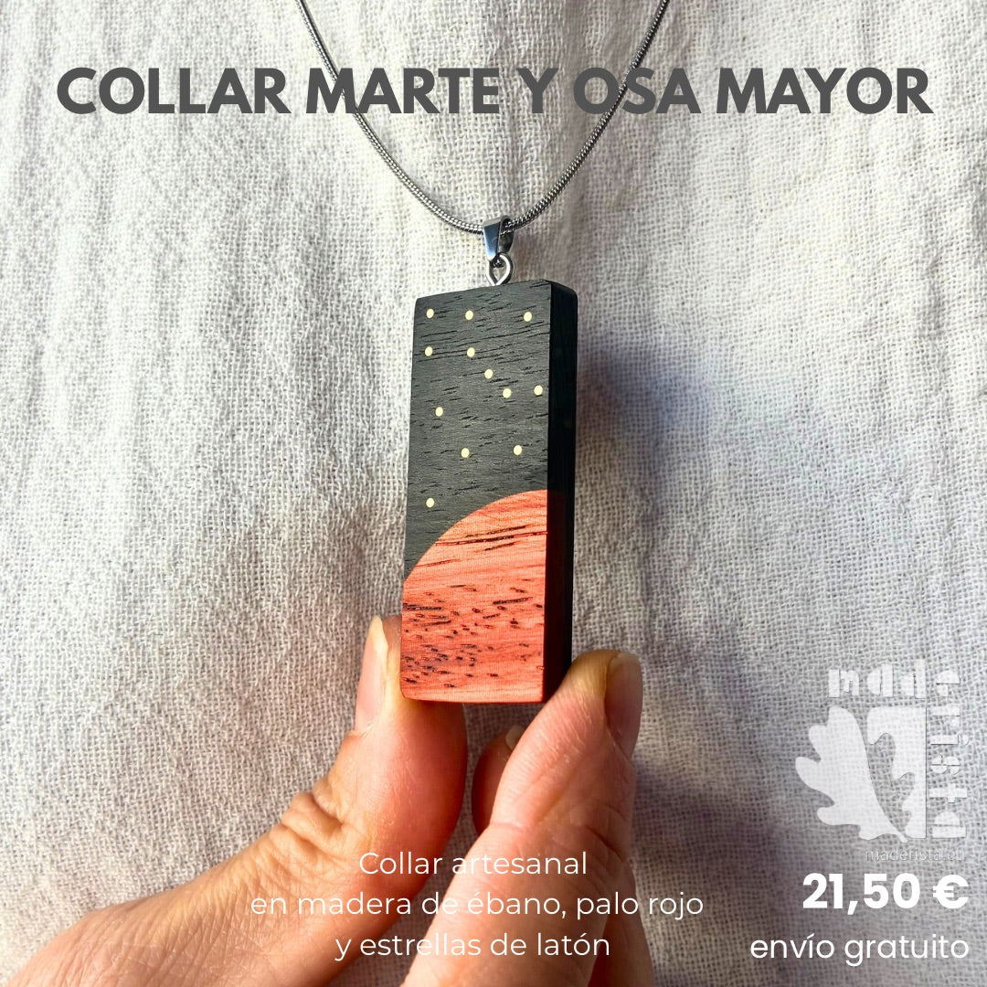 Collar Marte y osa mayor