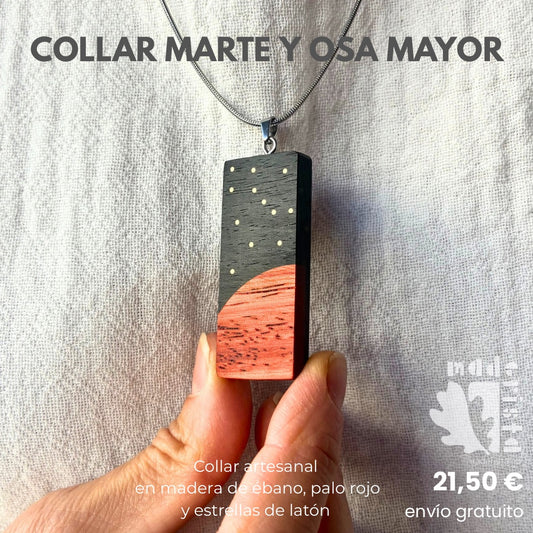 Collar Marte y osa mayor